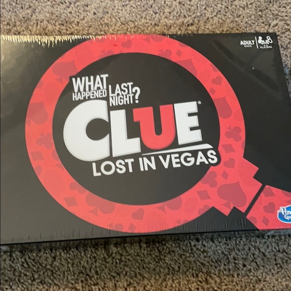 Hasbro Other - Clue lost in Vegas board game